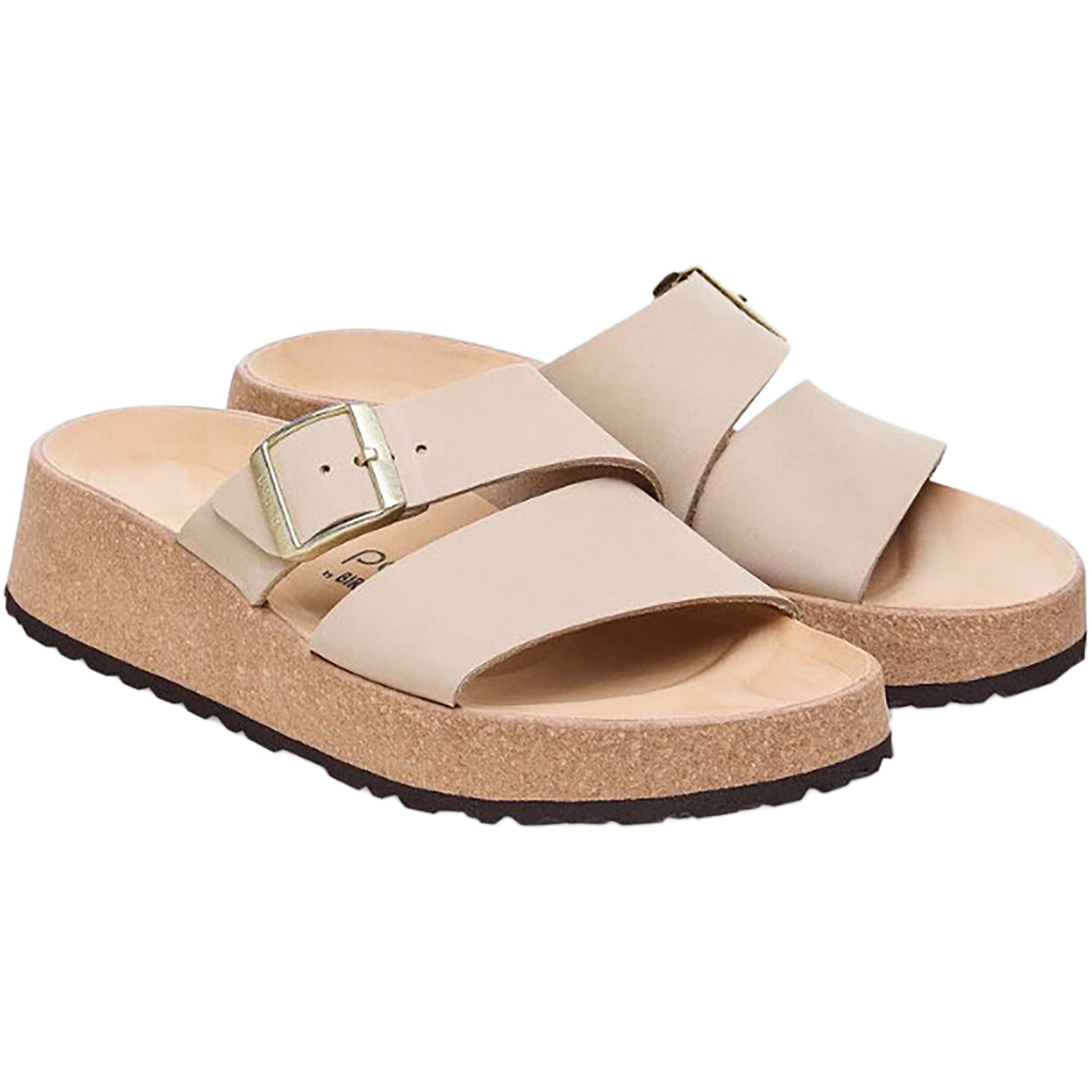 Birkenstock Papillio Almina Women's Wedge Heel Sandals Sandcastle