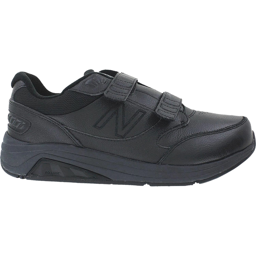 New Balance MW928HB3 Velcro Walking Shoe Men's Hook and Loop Walking Shoes Black Leather
