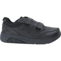 New Balance MW928HB3 Velcro Walking Shoe Men's Hook and Loop Walking Shoes Black Leather