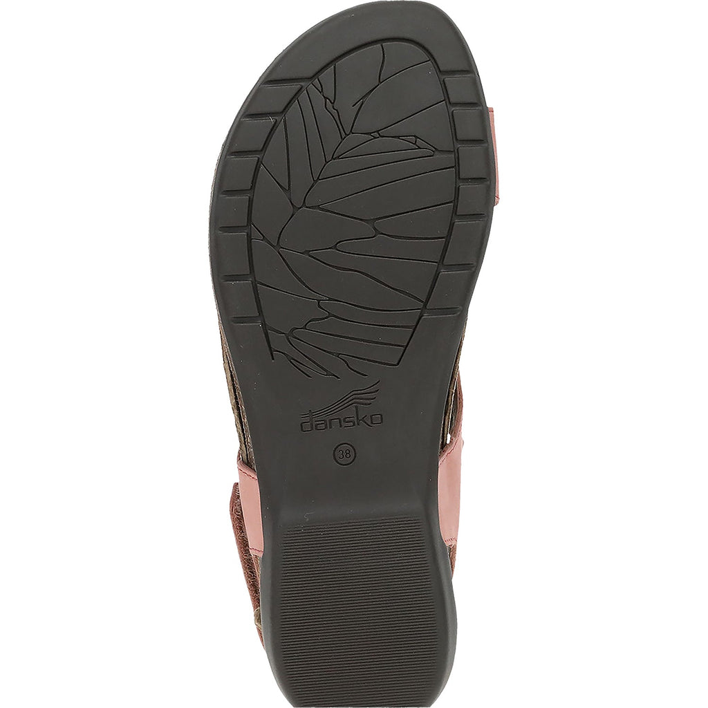 Dansko Reece Women's Thong Sandals Rose Nubuck