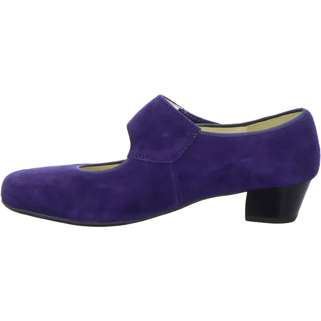 Ara Calico II Women's Mary Jane Dress Navy Kid Suede