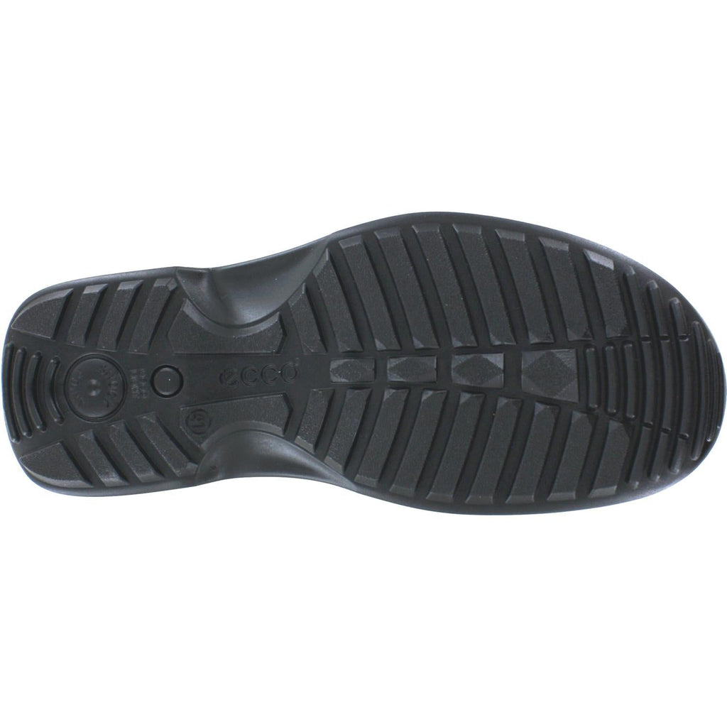 Ecco Fusion II Tie Men's Walking Shoes Black Leather