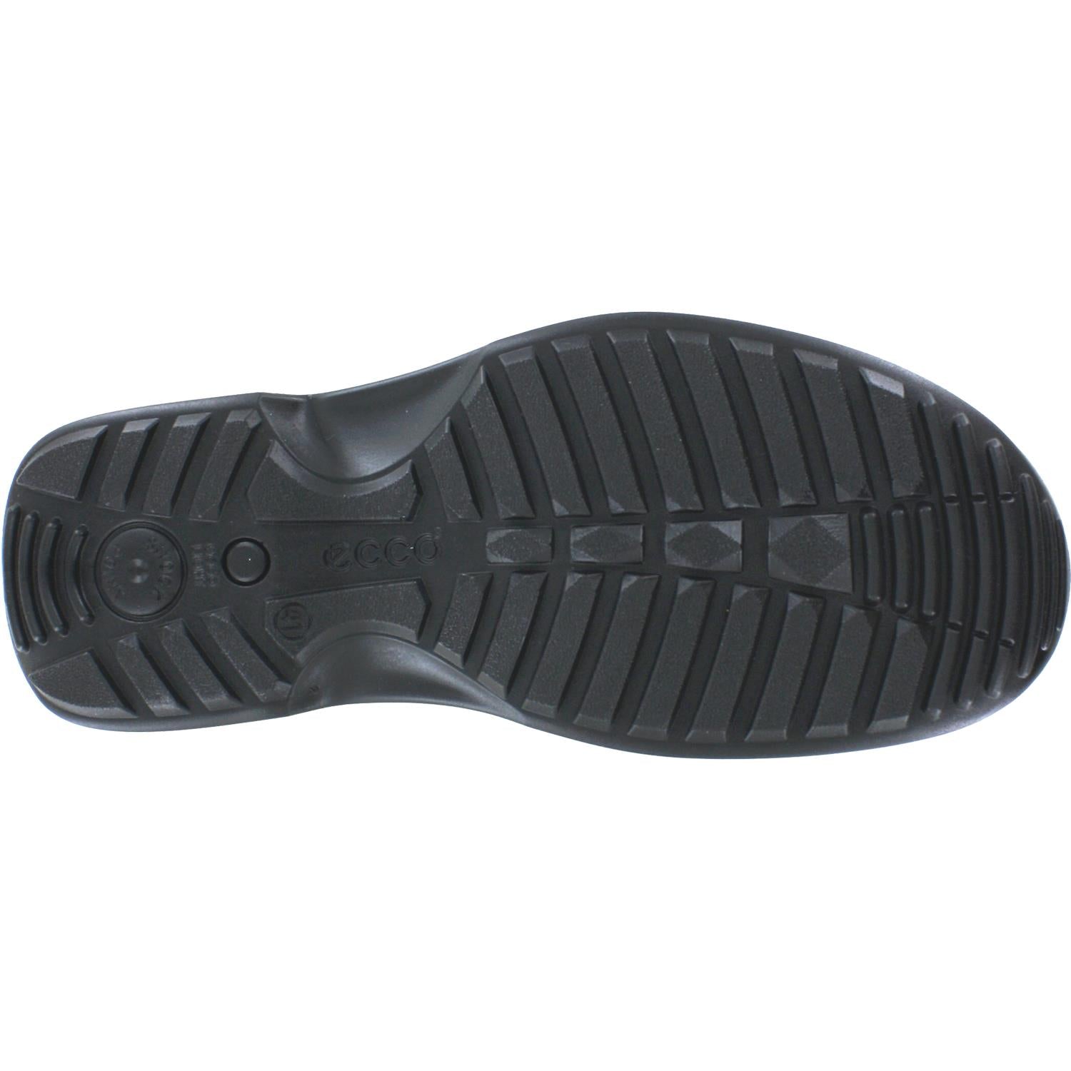 Ecco Fusion II Tie Men's Walking Shoes Black Leather