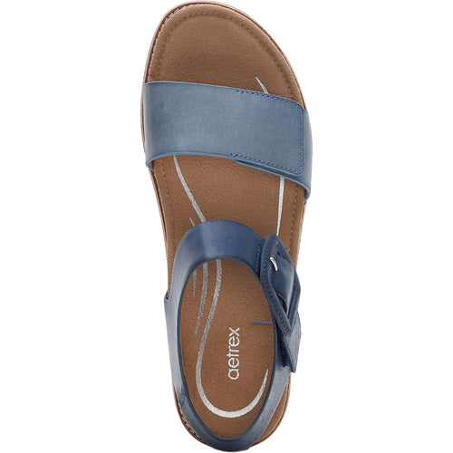 Aetrex Claire Women's Sandals Navy
