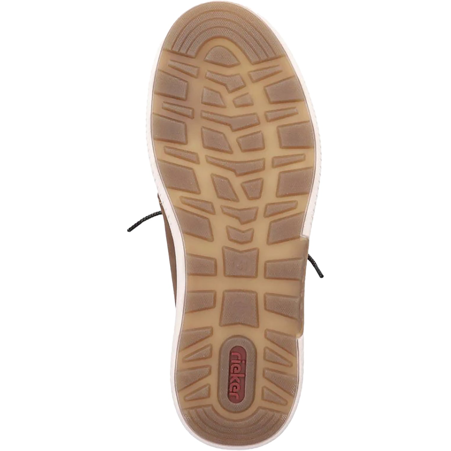 Rieker B3355-24 Men's Shoes Brown/Schoko/Braun Leather/Nubuck