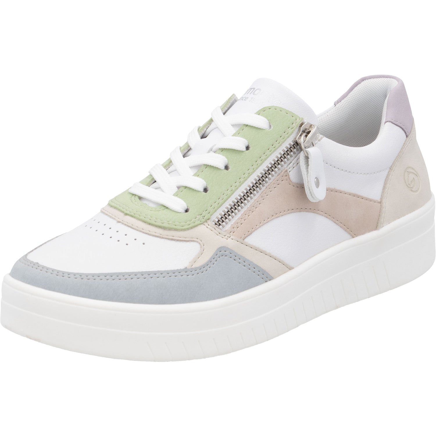 Remonte D0J01-87 Kendra 01 Women's Shoes Blue/Weiss/Cream/Rose Leather