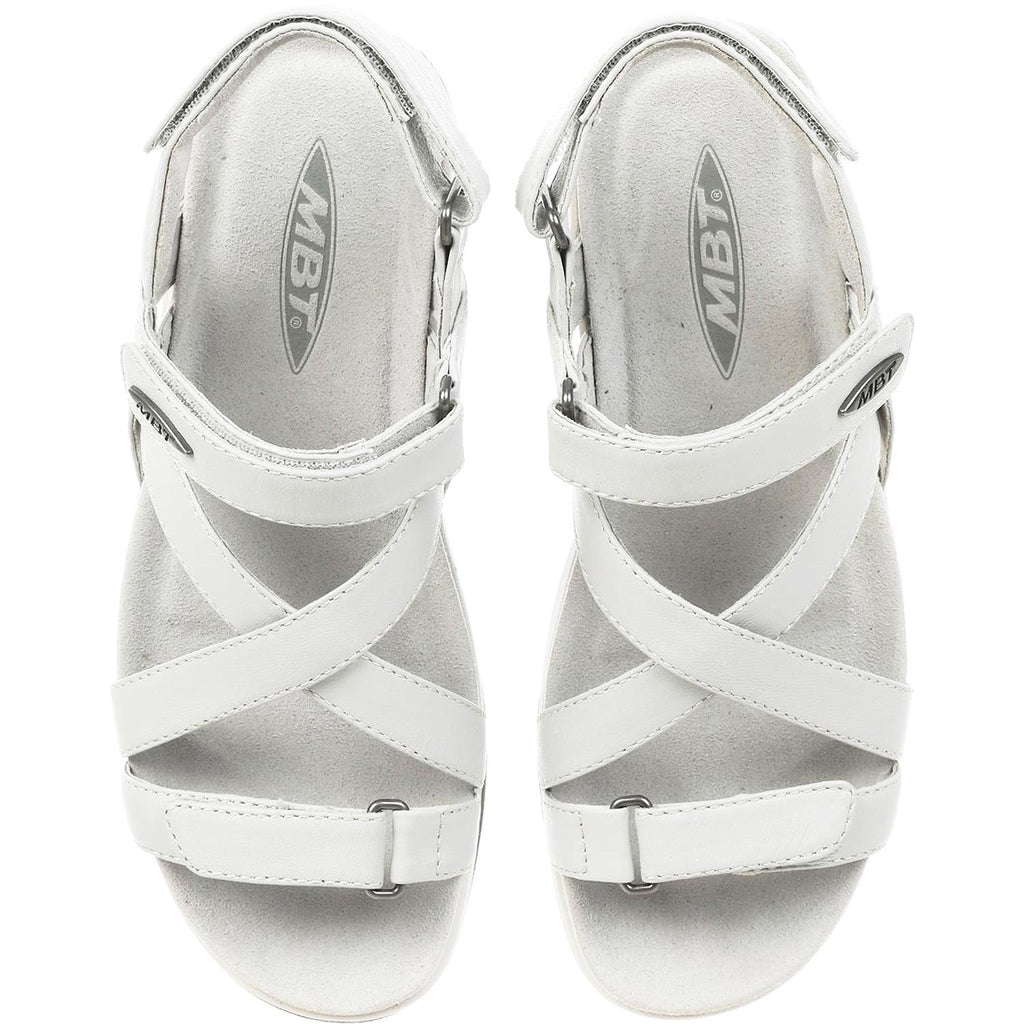 Women's MBT Kiburi Light Grey Leather