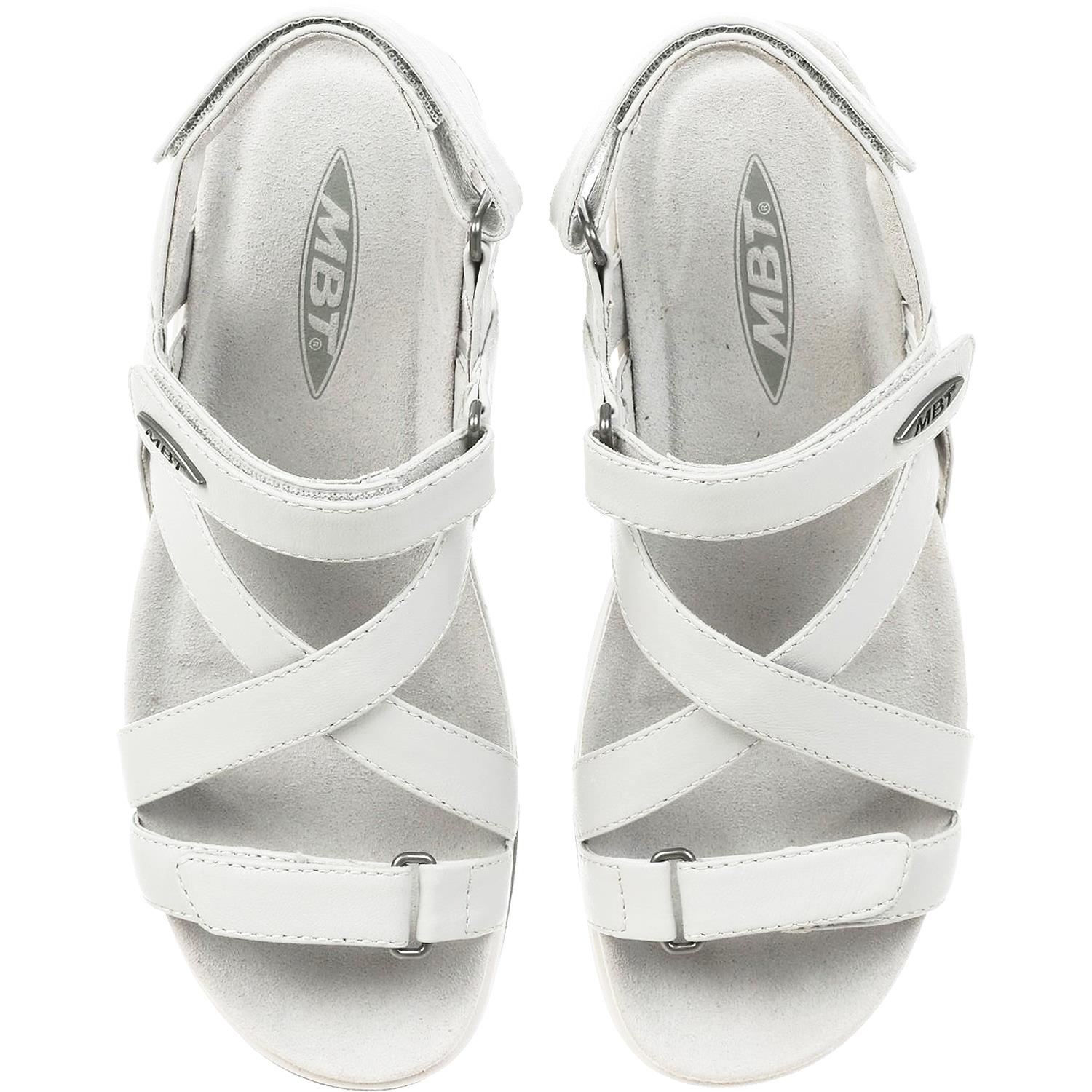 Women's MBT Kiburi Light Grey Leather