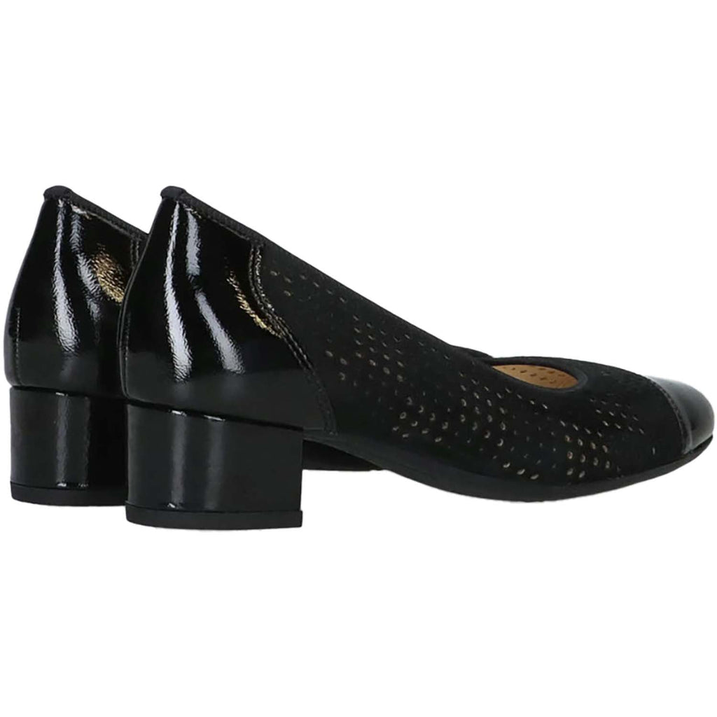 Ara Nonie 3 Women's Shoes Black Patent/Kid Suede
