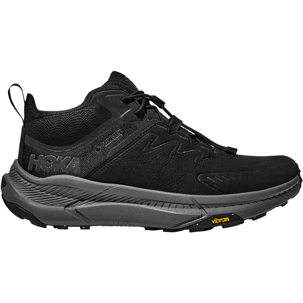 Hoka Transport Chukka GoreTex Men's Outdoor Chukkas Black/Black Nubuck