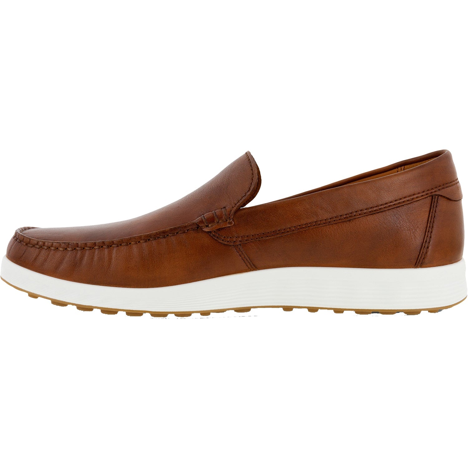 Ecco S Lite Moc Classic Men's Slip On Shoes Cognac Leather