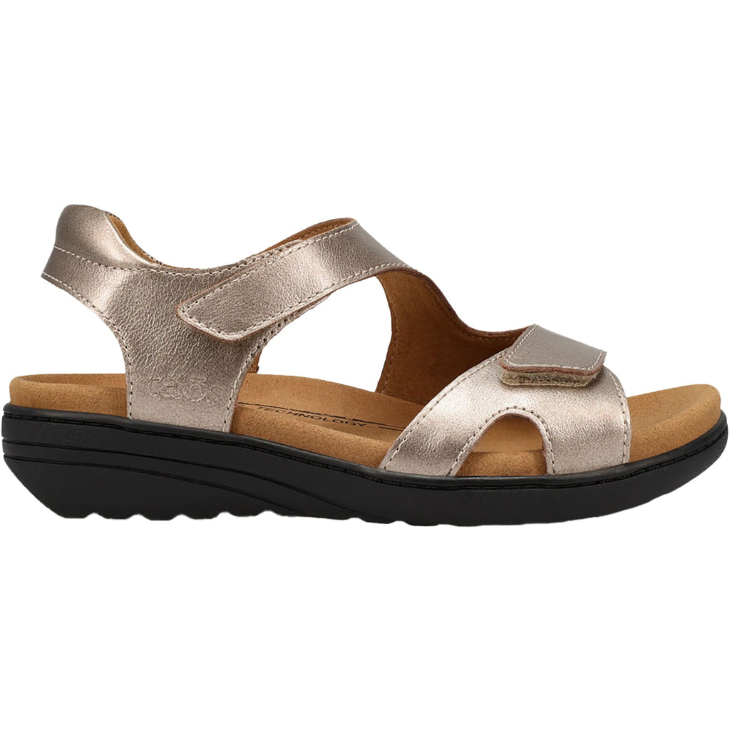 Taos Serene Women's Sandals Champagne Leather