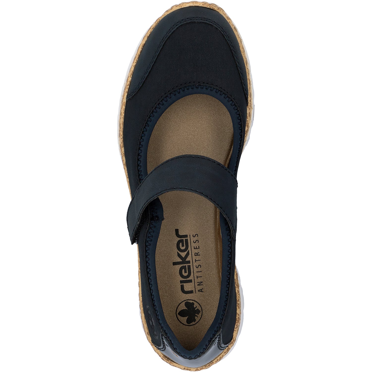 Rieker N42B0-14 Stretch Women's Mary Janes Sporty Pazifik/Pazifik