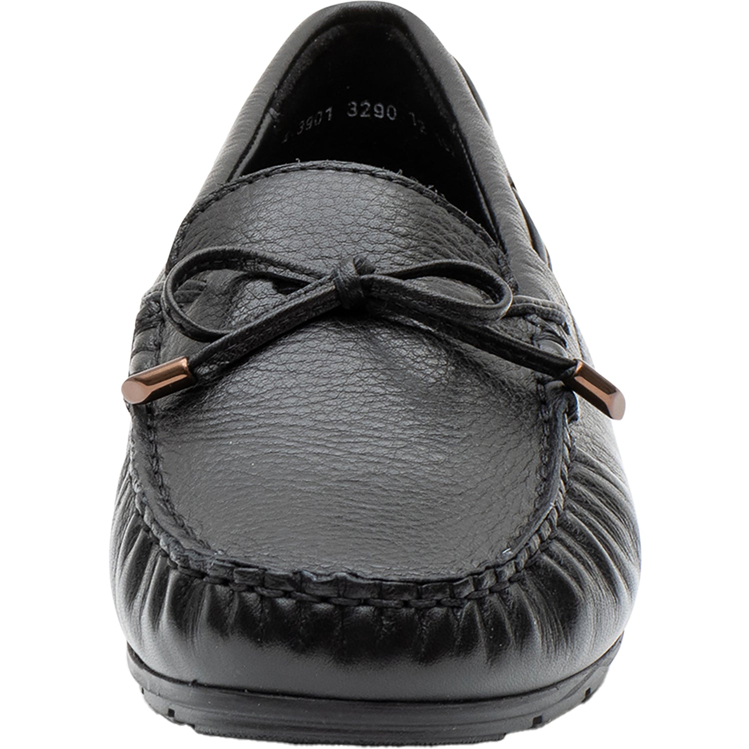 Ara Amarillo Women's Slip On Shoes Black Calf Leather