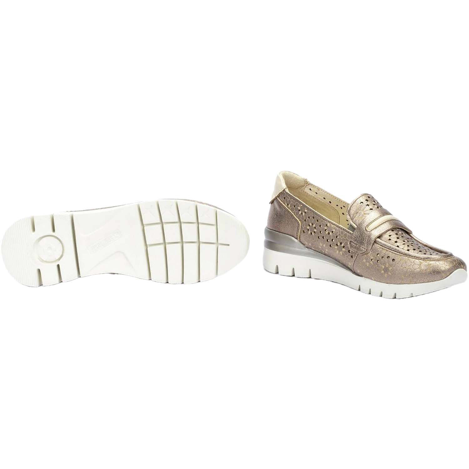 Pikolinos Cantabria W4R-6518CLC1 Women's Loafers Stone Leather