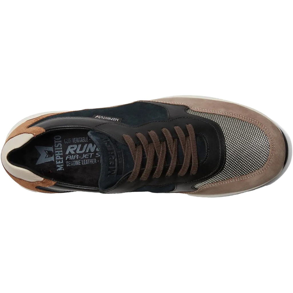 Mephisto Driss 3660-1550 Men's Lace Up Shoes Warm Grey/Black