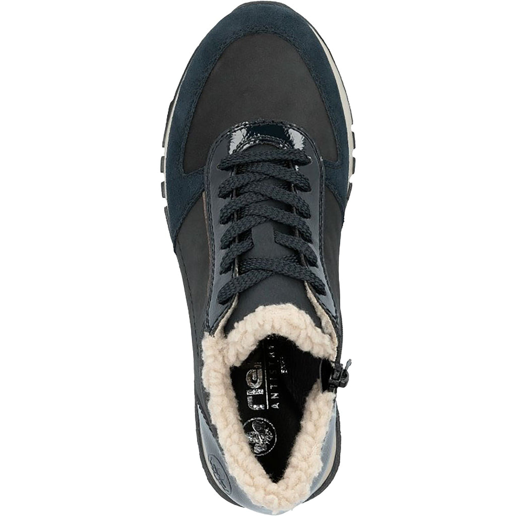 Rieker 49004-14 Women's Shoes Pazifik/Pazifik Synthetic