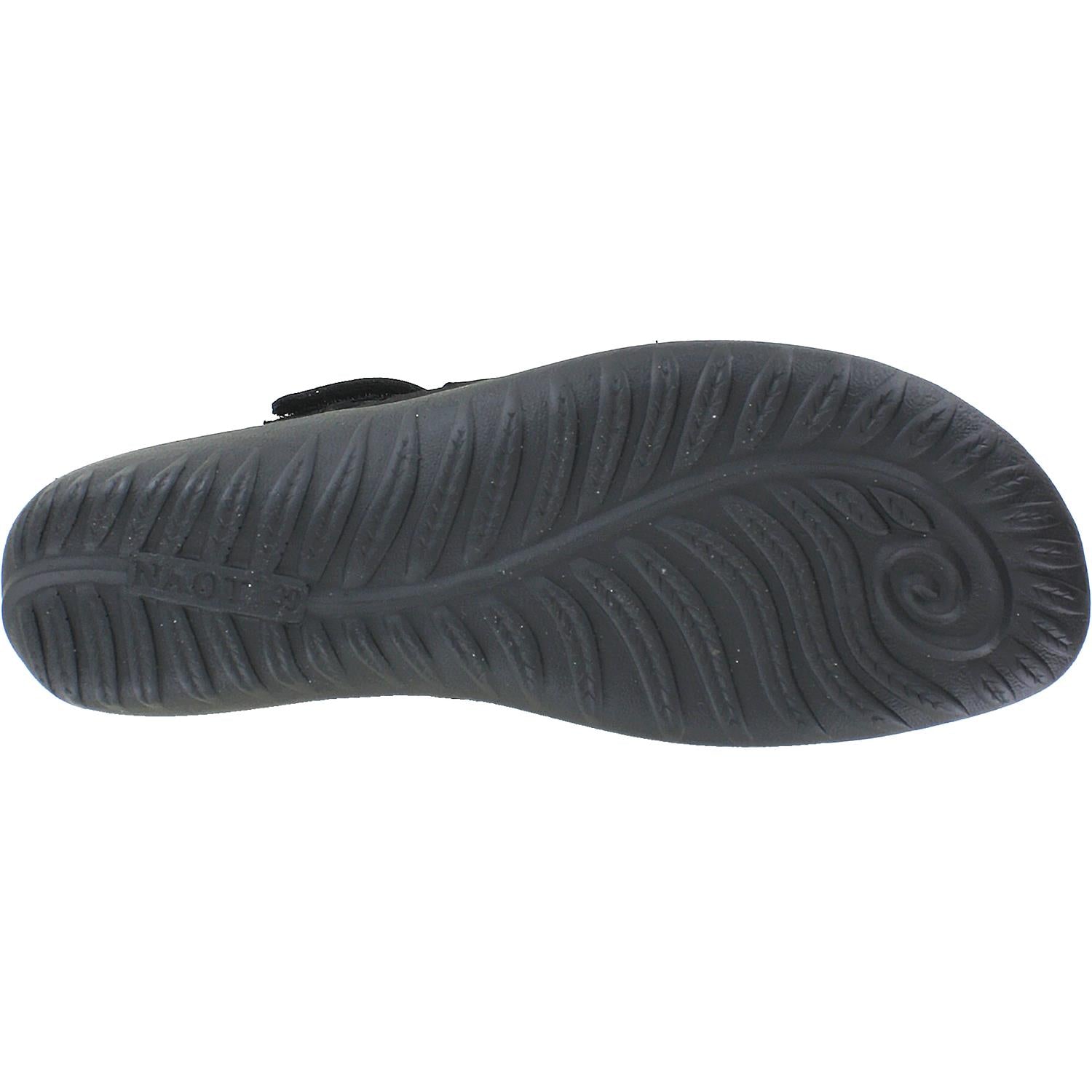 Naot Agathis Women's Mary Janes Black Velvet Nubuck