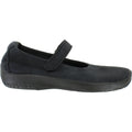 Arcopedico L18 Women's Vegan Shoes Black Synthetic Suede