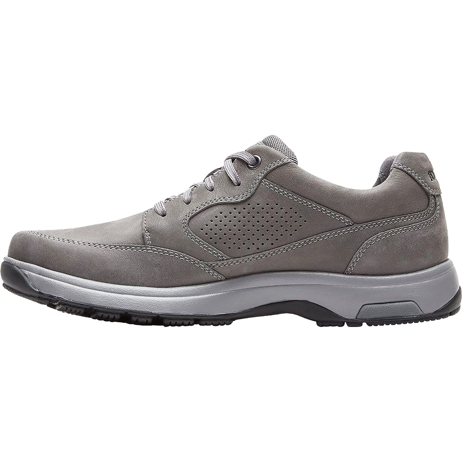 Dunham 8000 Blucher Men's Lace up Shoes Steel Grey Nubuck