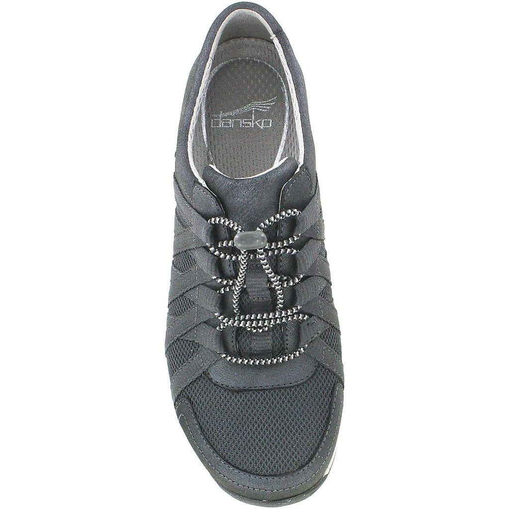 Dansko Honor Women's Shoes Charcoal/Metallic Suede