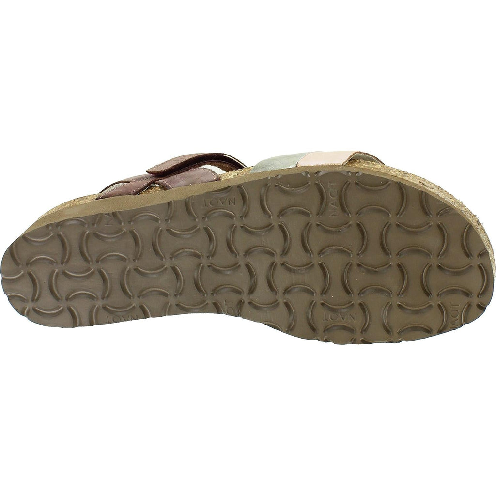 Naot Kayla Women's Wellness Sandals Plum/Beige/Nude Leather
