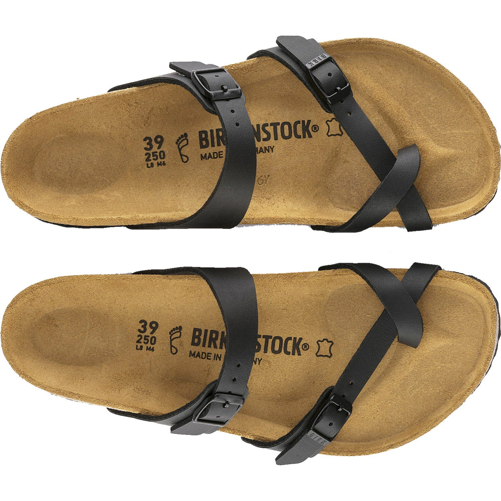 Birkenstock Mayari Women's Thong Sandals Black Birko-Flor