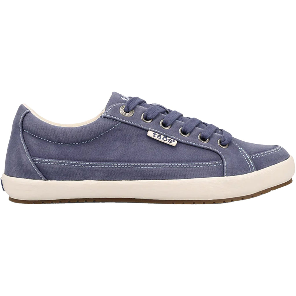 Taos Moc Star 2 Women's Sneakers Indigo Distressed Canvas