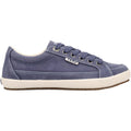 Taos Moc Star 2 Women's Sneakers Indigo Distressed Canvas