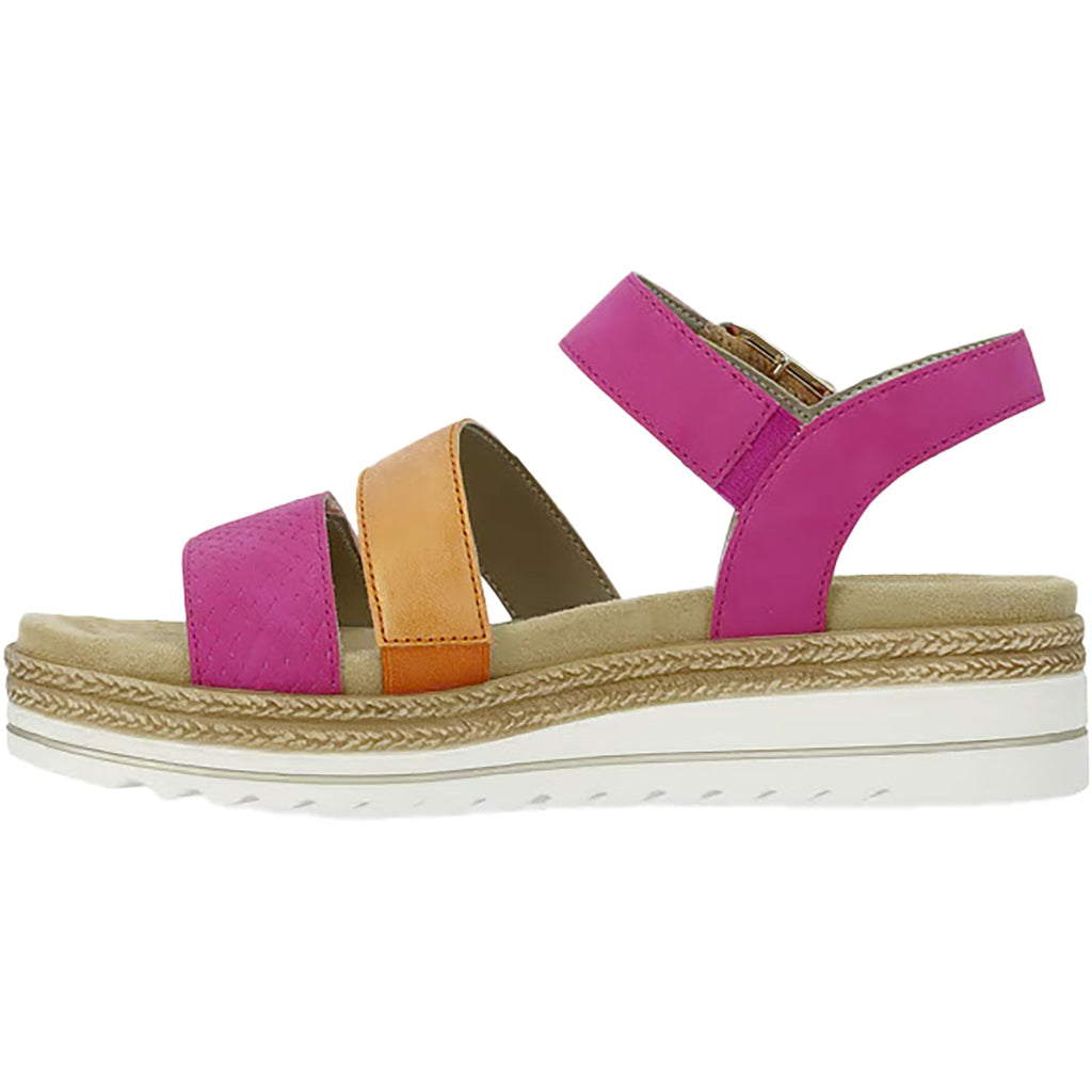 Remonte D0Q55-31 Women's Sandals Magenta/Orange Synthetic