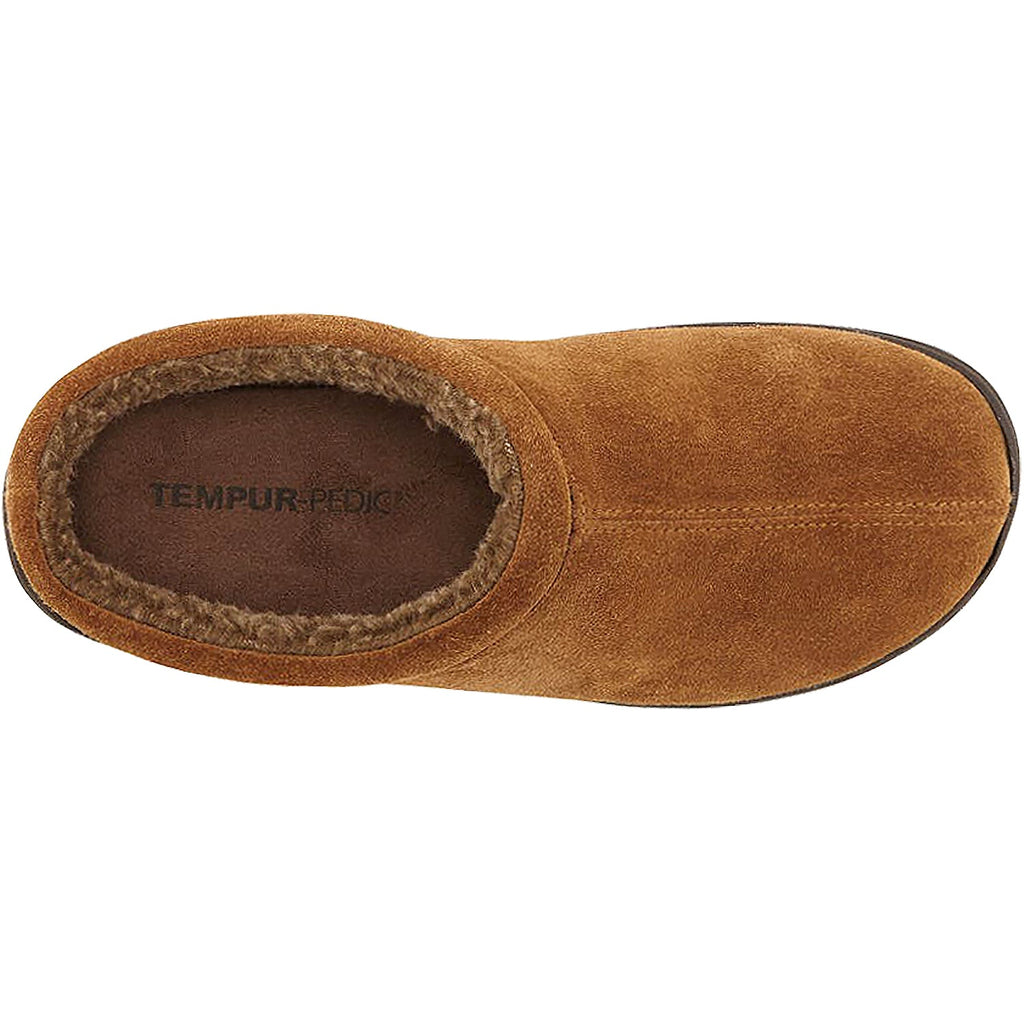 Tempur-Pedic Arlow Men's Slippers Chestnut Suede