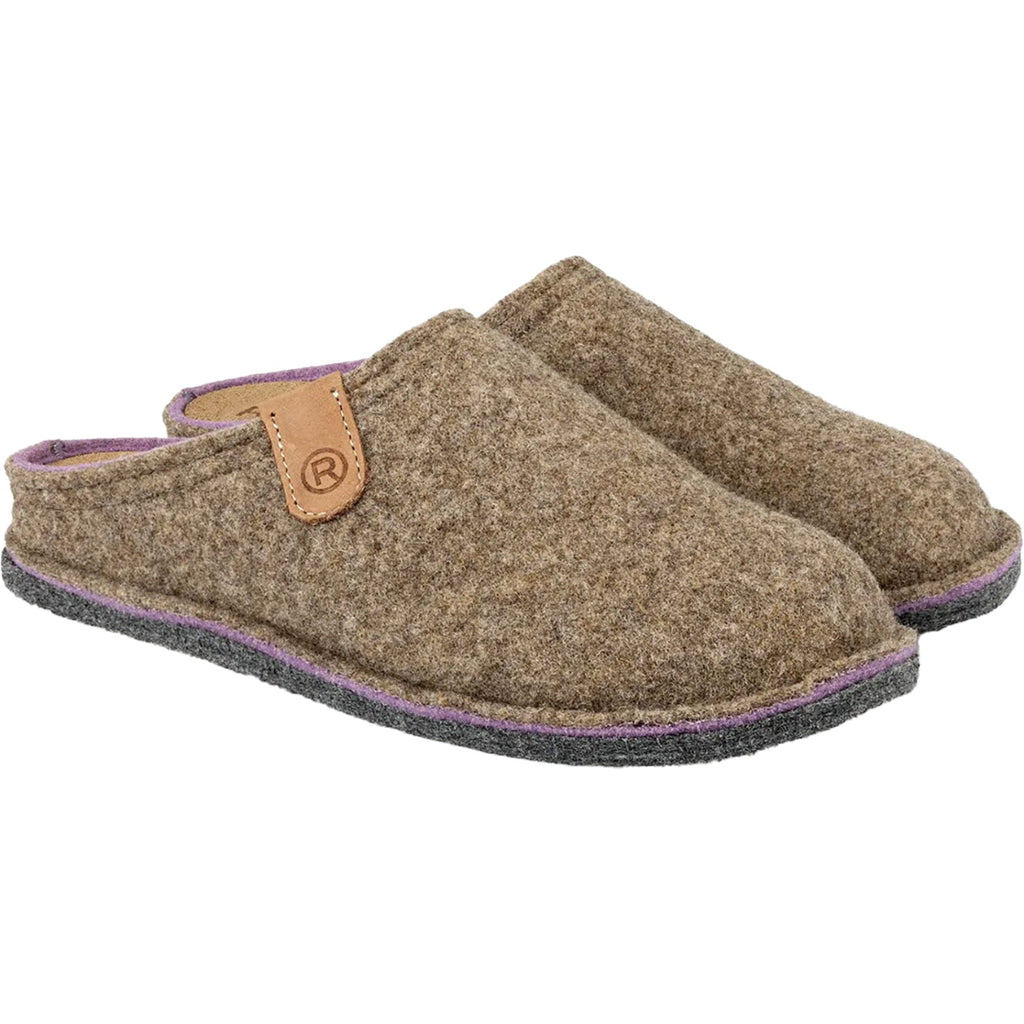 ROHDE Lucca-D Women's Open Back Slippers Leinen Synthetic