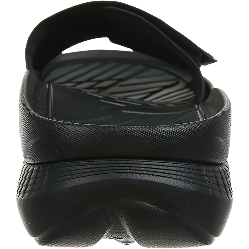 Vionic Rejuvenate Unisex Recovery Sandals Black Synthetic