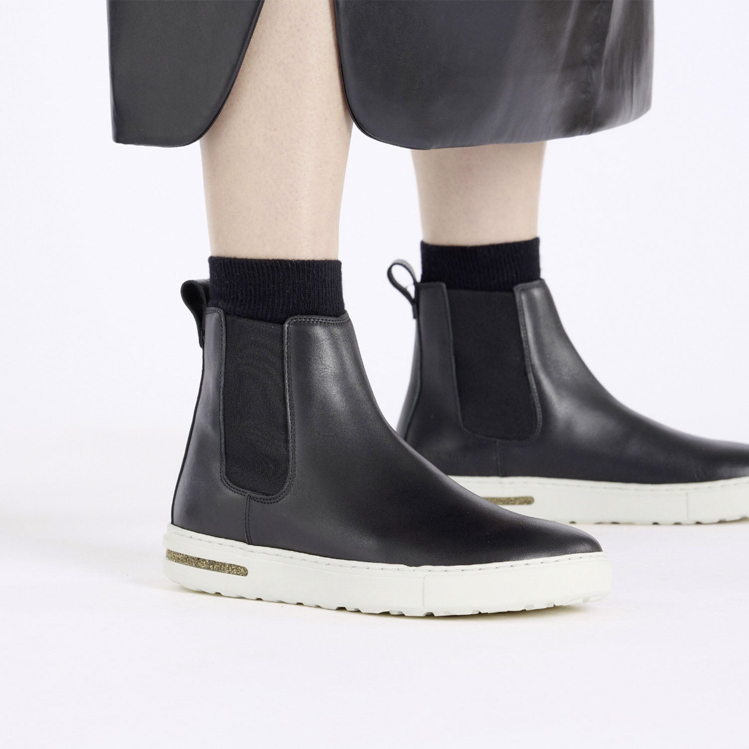 Birkenstock Bend Chelsea Women's Boots Black Leather