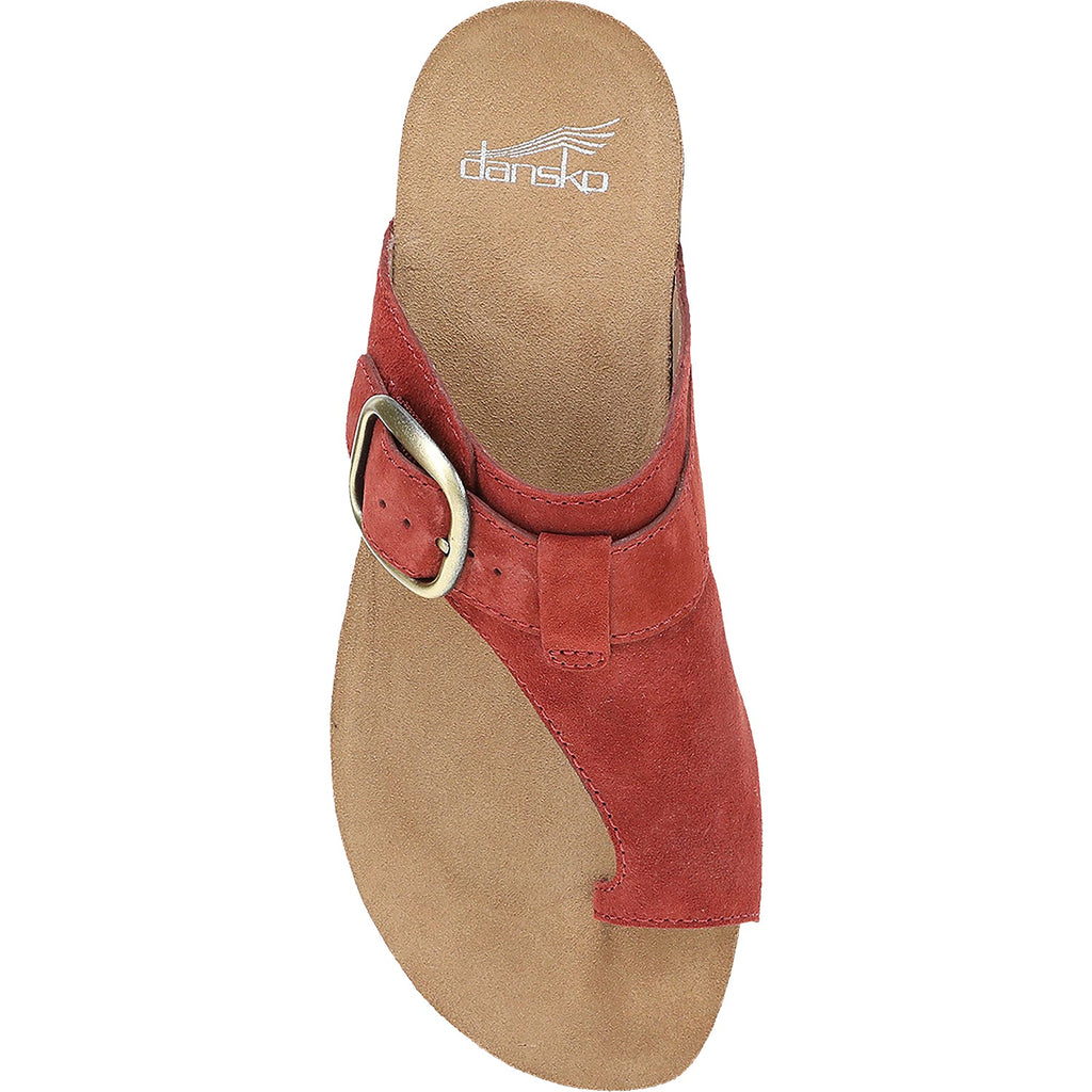 Dansko Rylee Women's Sandals Thong Sandals Cayenne Suede