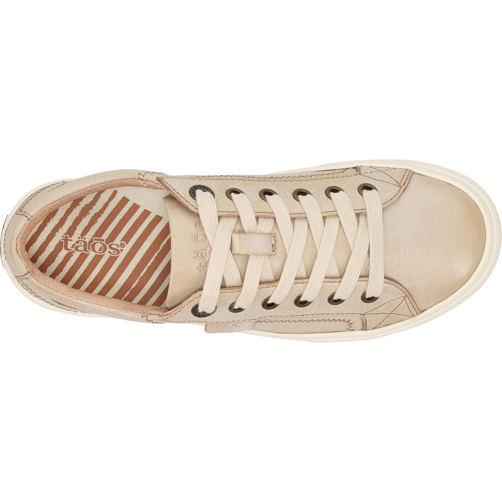 Taos Plim Soul Lux Women's Sneakers Oyster Leather