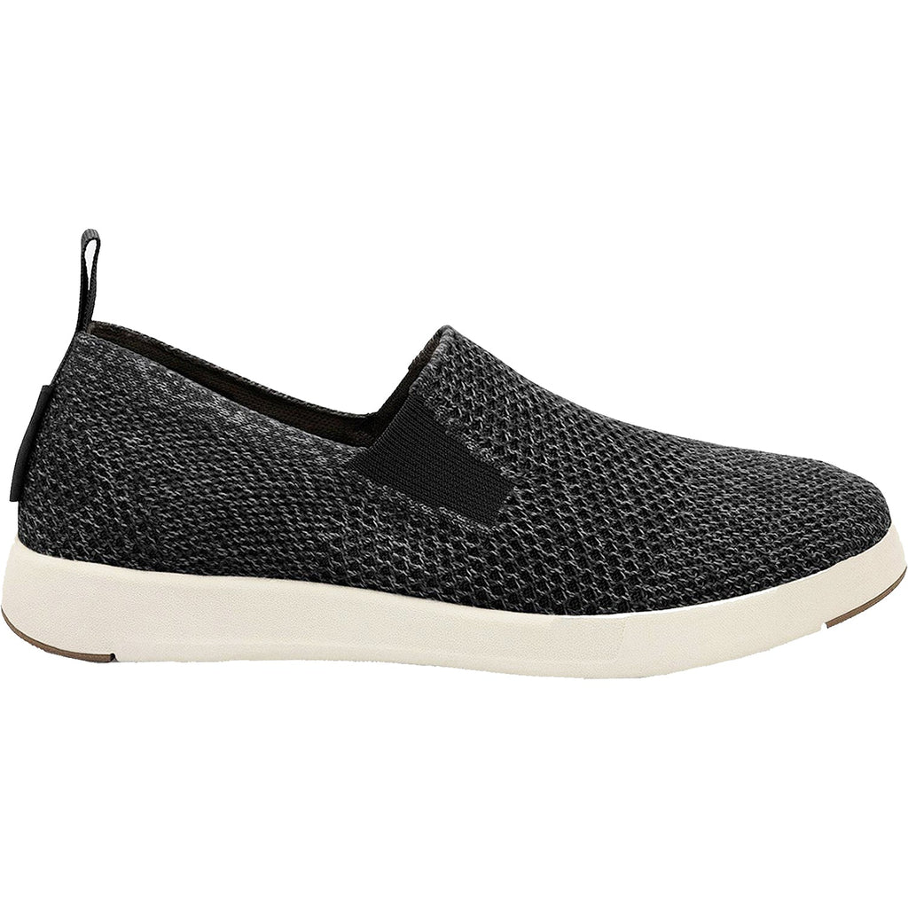 Woolloomooloo Suffolk Unisex Slip Ons Sneaker Black Wool