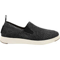 Woolloomooloo Suffolk Unisex Slip Ons Sneaker Black Wool