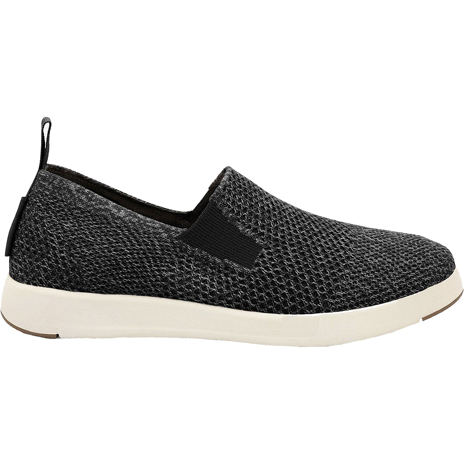 Woolloomooloo Suffolk Unisex Slip Ons Sneaker Black Wool