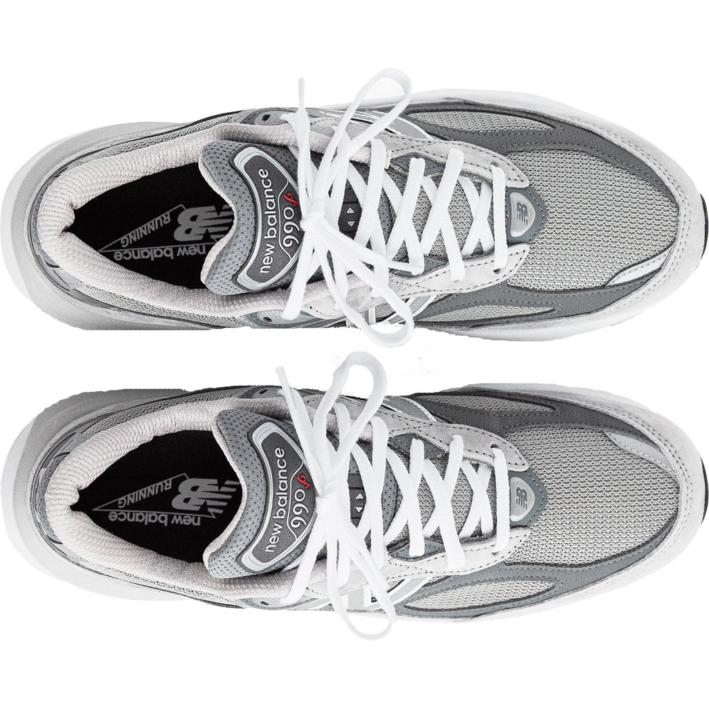 New Balance M990GL6 - Made in USA Men's Running Shoes Grey Suede/Mesh