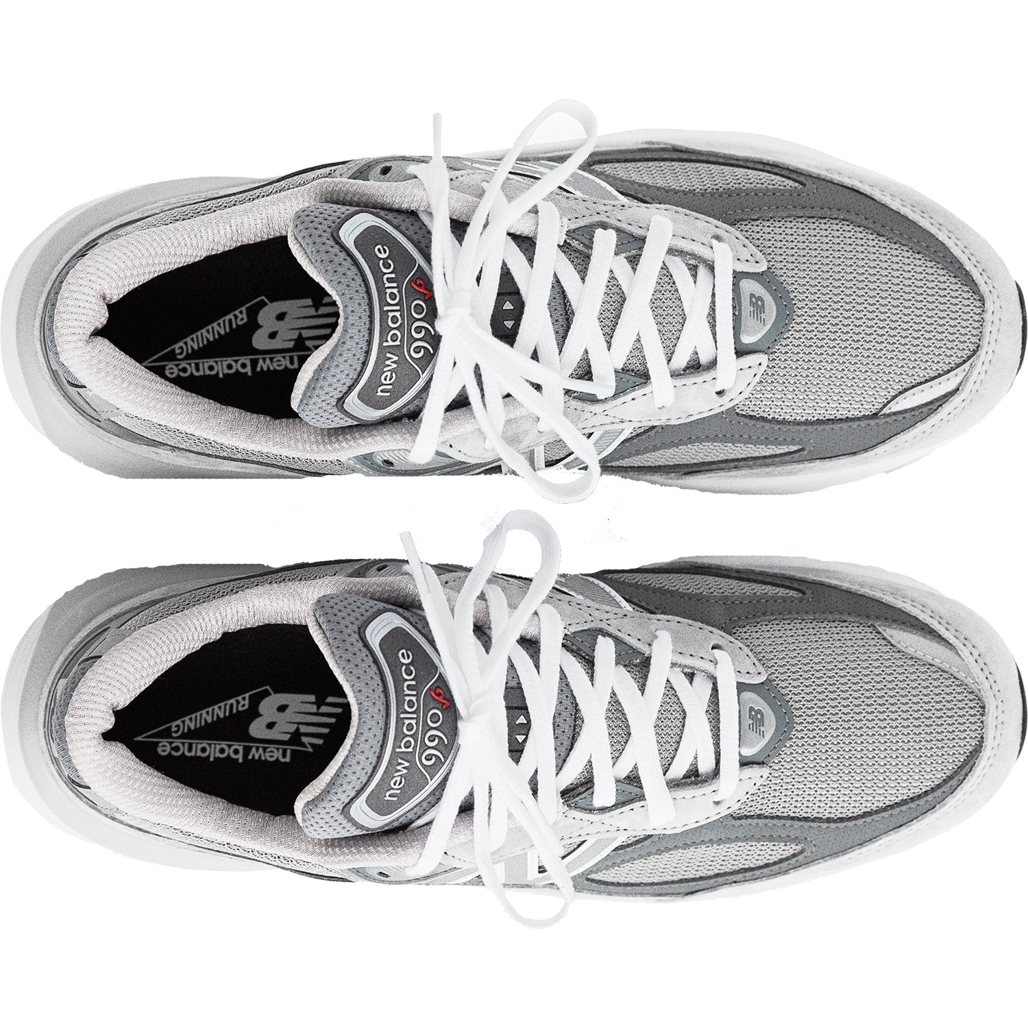 New Balance M990GL6 - Made in USA Men's Running Shoes Grey Suede/Mesh
