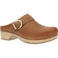 Dansko Baylor Women's Clogs Tan Oiled Pull Up Leather