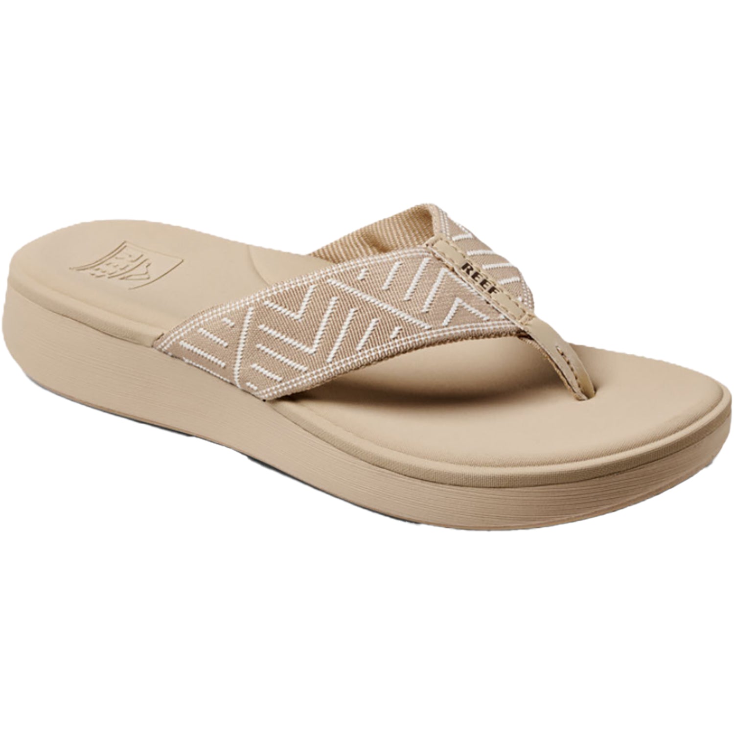 REEF Cushion Cloud TX Sandals Thong Sandals Oasis Geo Synthetic
