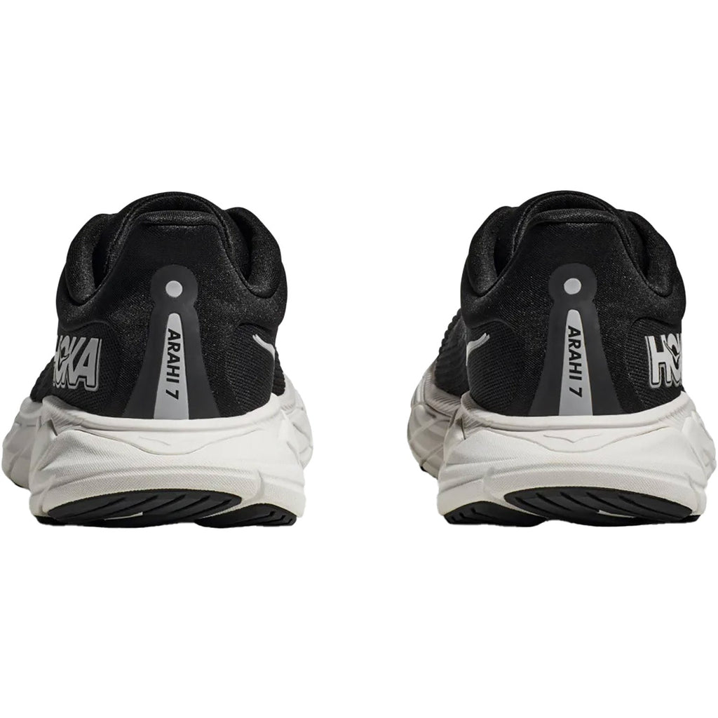 Hoka Arahi 7 (Stability Support) Women's Running Shoes Black/White Mesh