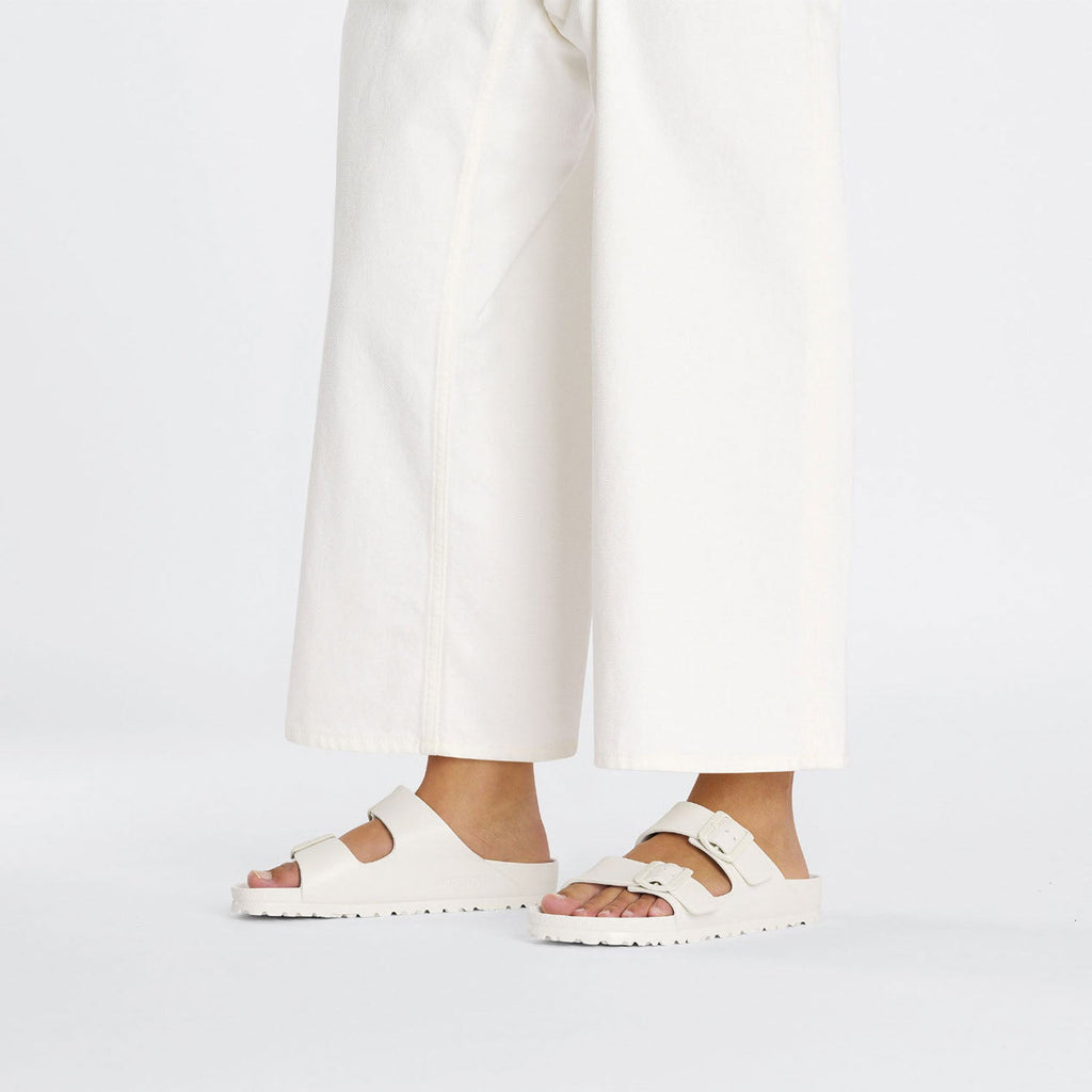 Birkenstock Arizona Essentials Unisex Vegan Sandals Eggshell EVA Synthetic