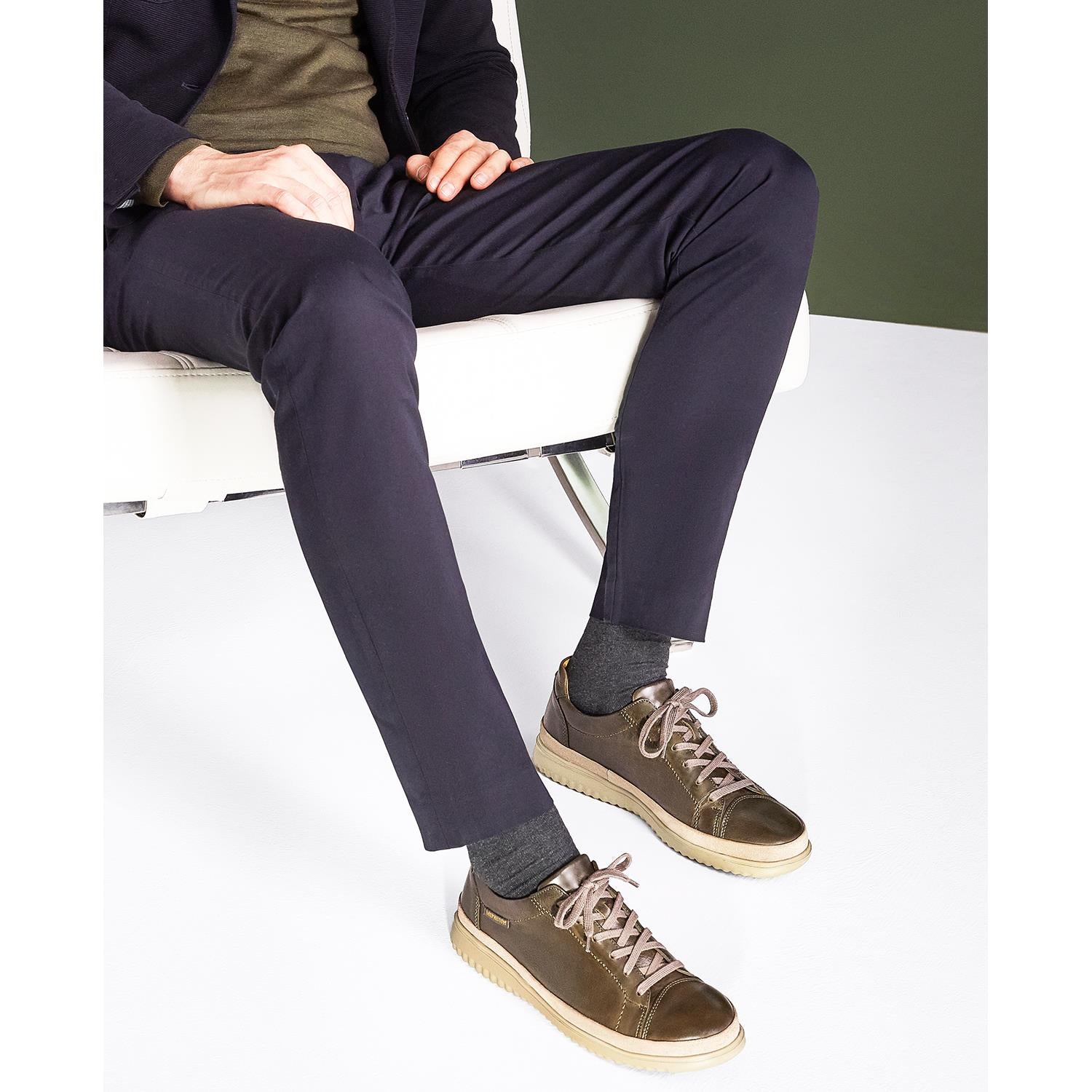 Mephisto Thomas Men's Sneakers Hazelnut Leather