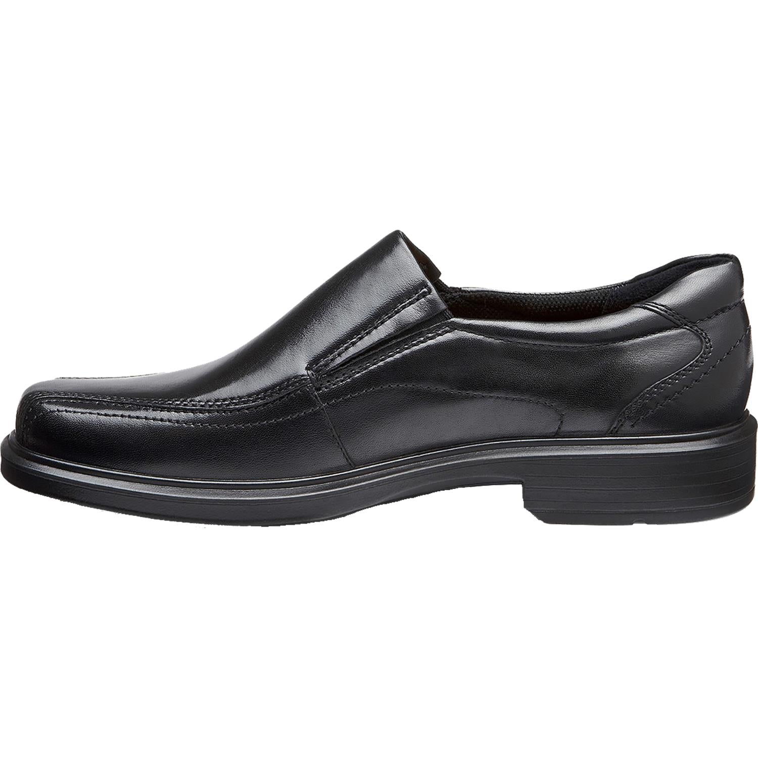 Ecco Helsinki Bicycle Toe Men's Loafers Black Leather