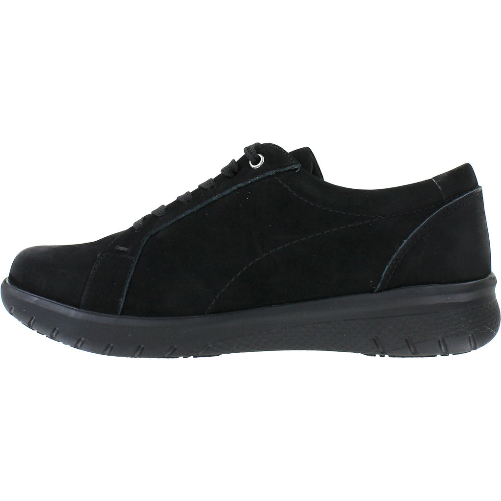 Ziera Solar Women's Walking Shoes Black Nubuck