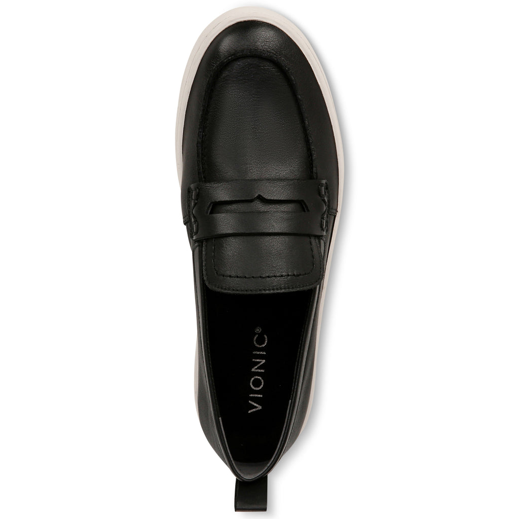 Vionic Uptown Loafer Women's Loafers Black/White Leather