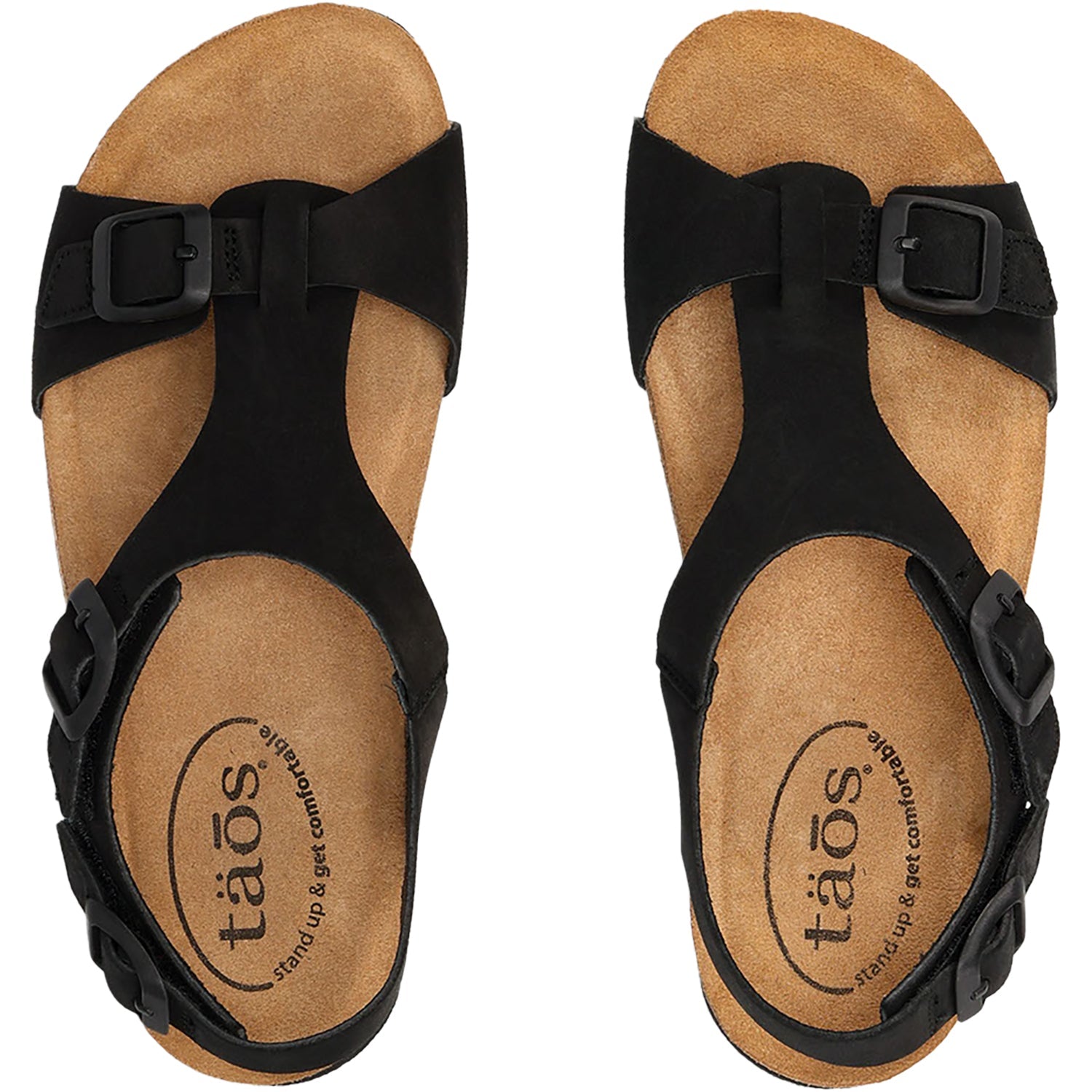 Taos MVP Women's Sandals Black Suede